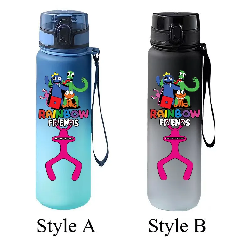 Rainbow Friends Game Water Bottle Portable Travel Cup Kids Fan Gift