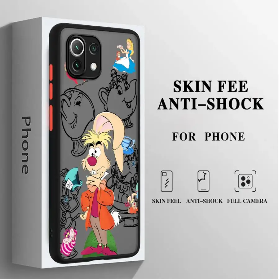 Disney Alice In Wonderland Phone Case for Xiaomi Mi 9T Pro 10T Pro 11 Lite 5G 11T Pro 11T 12 12X 12T Pro 13 Pro 13 Lite 14 Pro image 2