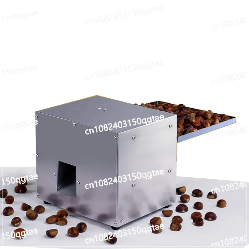 Stainless Steel Chestnut Cut Opener Machine Electric 60W 220V Chestnut Shell Opening Machine 15-25KG/H