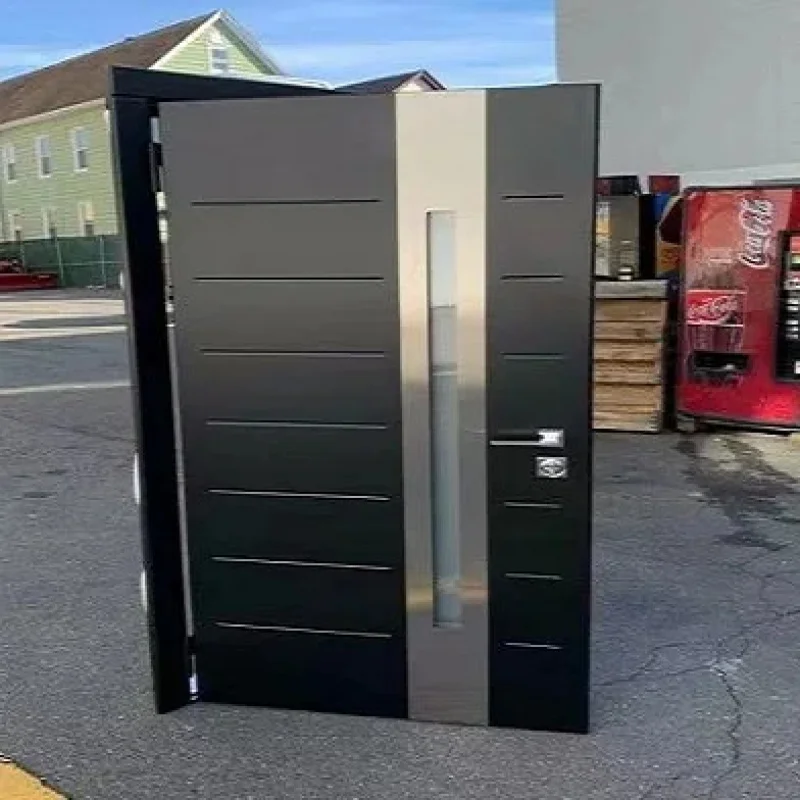 Give $500 Cash Coupon Wrought Entry Single Iron Door