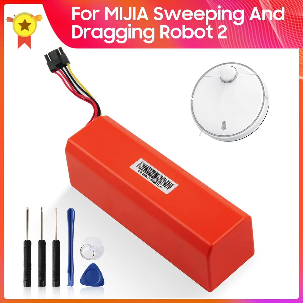 

Replacement Battery 260S-INR-MH1-4S1P For Xiaomi MIJIA Sweeping And Dragging Robot 2 Sweeper battery 3200mAh