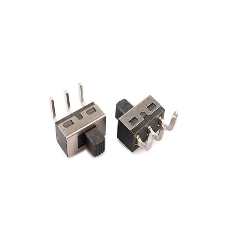 

10PCS SS-12D06 Micro-power Toggle Switch Slide Switch Direct-inserted Horizontal Sliding Gear