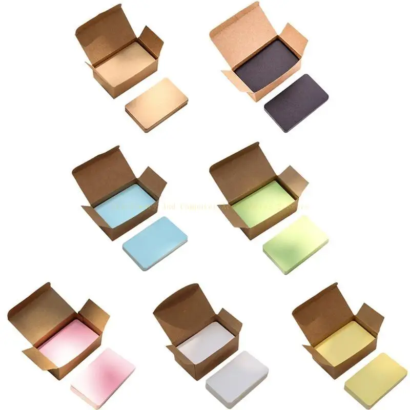 Puste karty papierowe Odrębne notatki Notekarne