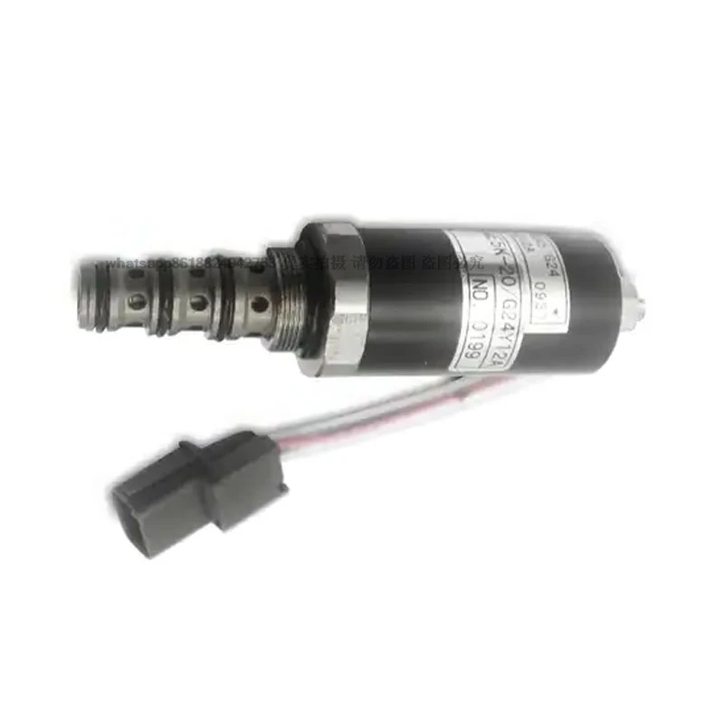 24V Stoppmagnet YN35V00005F2 KWE5K-20/G24Y12A für Kobelco SK120/200-2