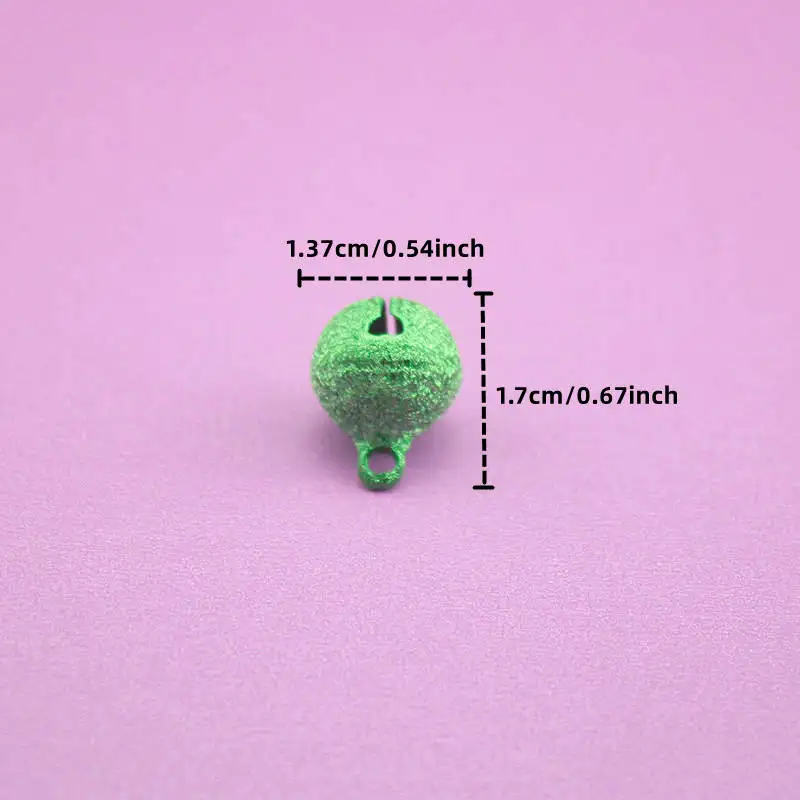 10Pcs Multicolor Christmas Jingle Bells DIY Christmas Tree Ornament Crafts Ball For Home Wedding Party Decorations Accessories