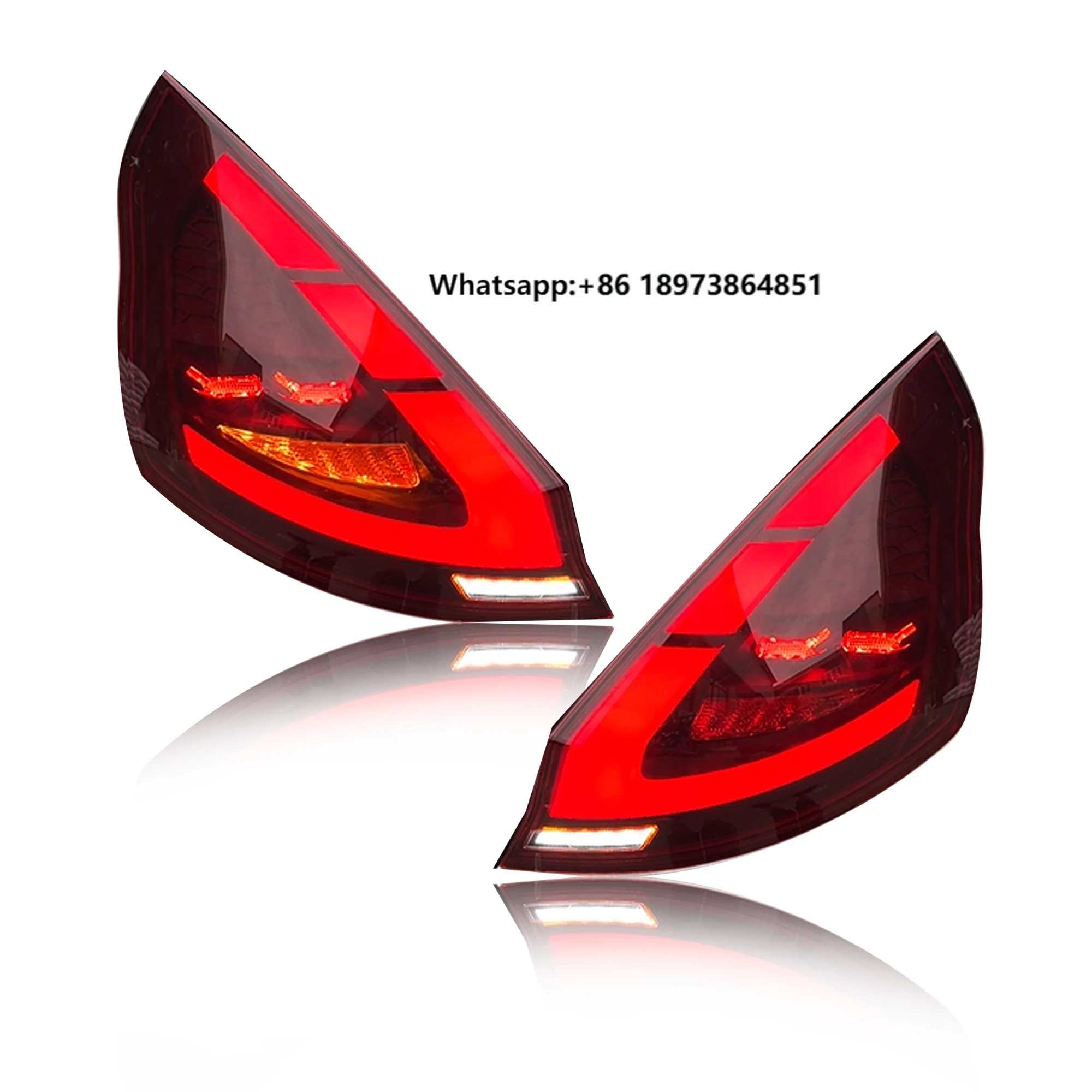 

HOSI Car Led Rear Lights for Ford Fiesta Auto Lighting Systems Car Accessories 2009-2012 Led Rear Lamp