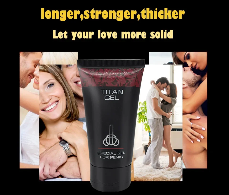 50ml Titan Gel Gold Creme Titan Gel Original Penis Creme Vergrößerung ätherisches Öl vergrößern Penis xxl Creme für männliche Penis