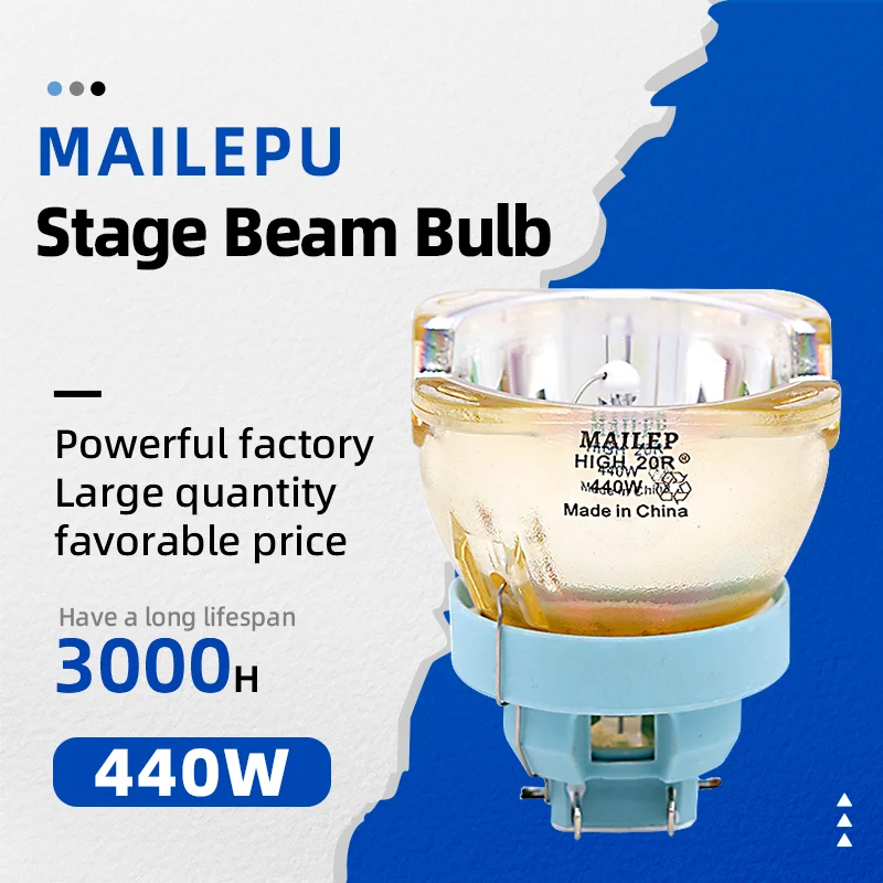 Mailepu 440W Stage Beam Light/Bulb 20R 440W Mobile Projector Lighting