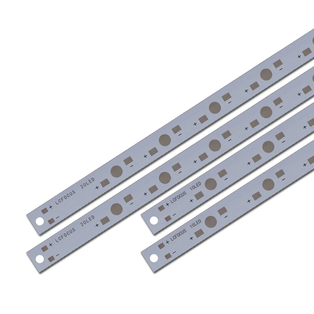 10W 20W 50W 100W LED Aluminum Base Plate with holes PCB Board for LED Lamp Support 1W 3W 5W LED to Soldering In The Lamp Panel