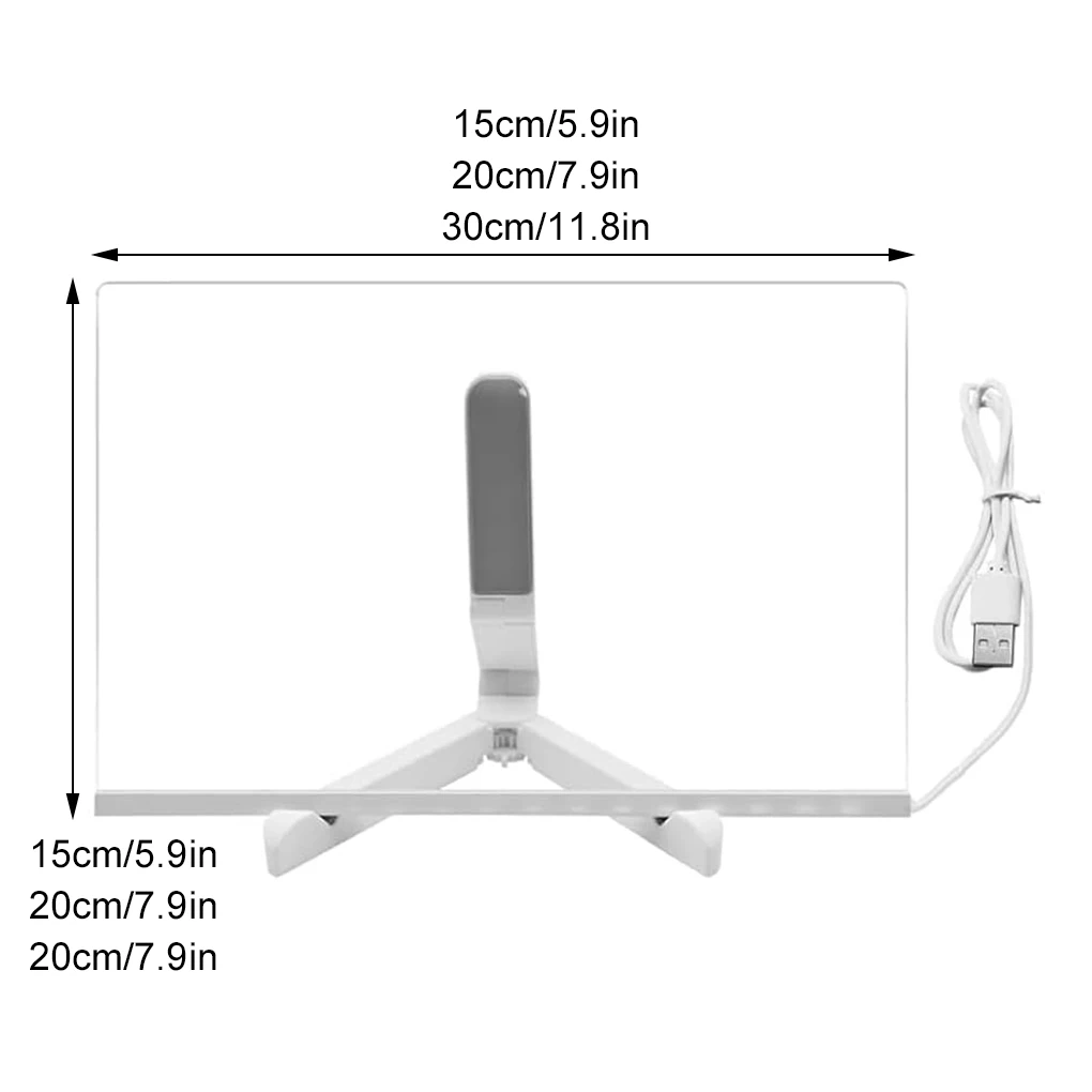 Creative LED โคมไฟข้อความ Note Board Erasable USB Childre กระดานวาดภาพห้องนอน Night Light วันเกิดเด็กของขวัญโคมไฟกลางคืน