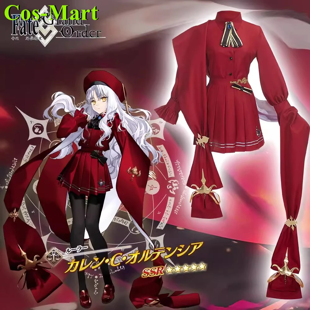 

Cos-Mart Game Fate/Grand Order Caren Hortensia Cosplay Costume Gorgeous Combat Uniform Female Activity Party Role Play Clothing