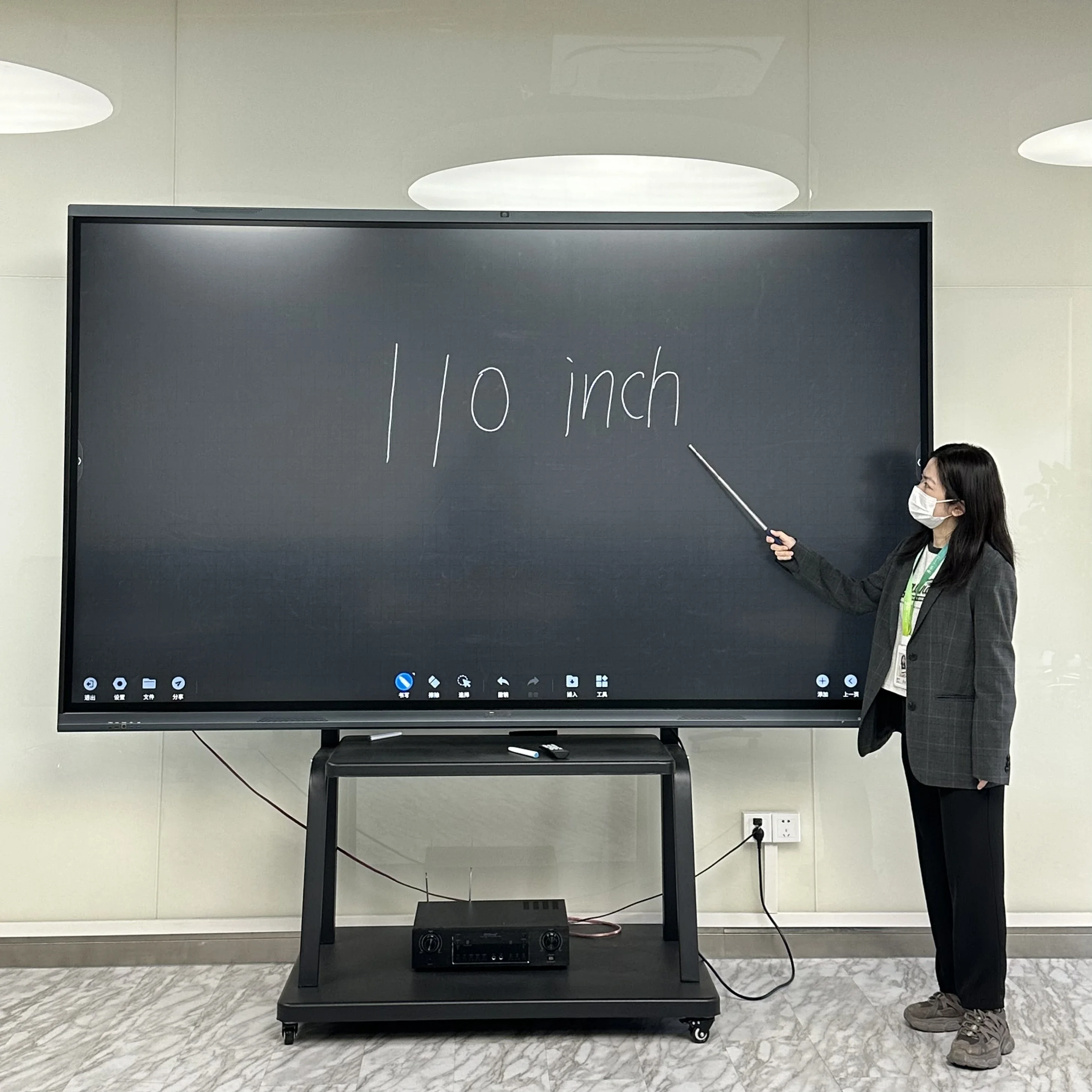 smart classroom board 75 86 100 110 inch smart board 55 65 inch for teaching school interactive smart boards interactive panels