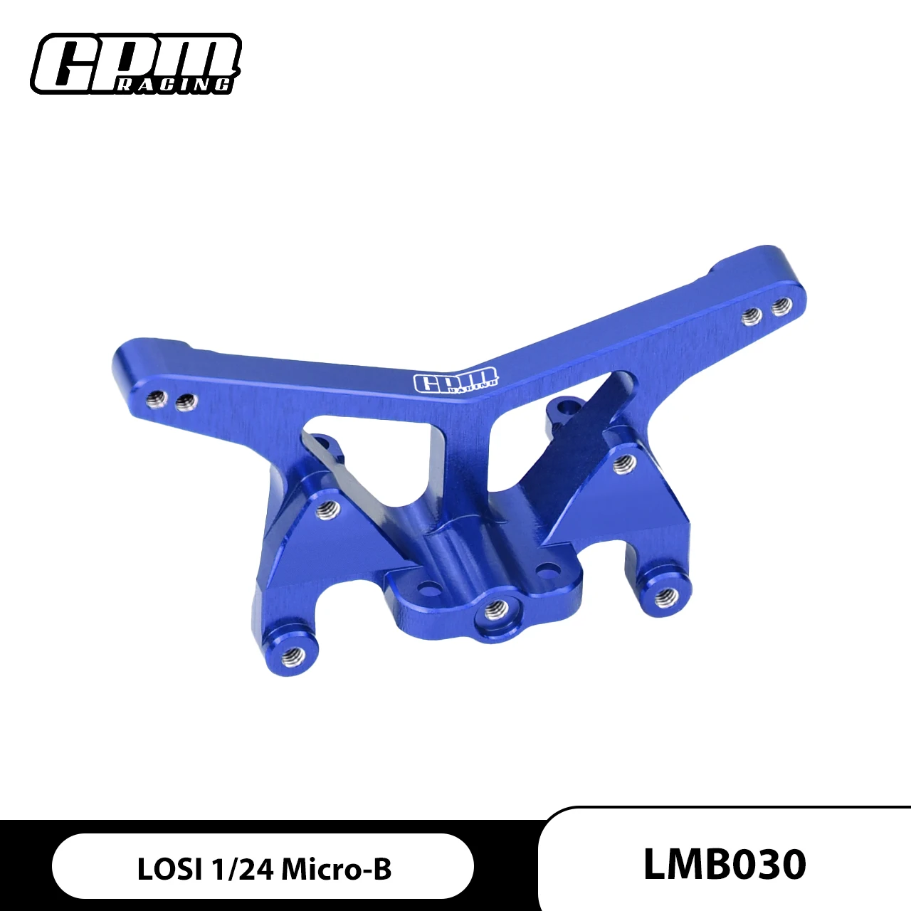 GPM 7075 Alloy Rear Shock Tower For LOSI 1/24 Micro-B 2WD Buggy LOS-1770