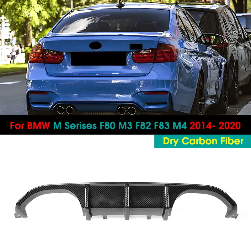 

Задний спойлер из натурального сухого углеродного волокна для BMW M Serises F80 M3 F82 F83 M4 2014- 2020