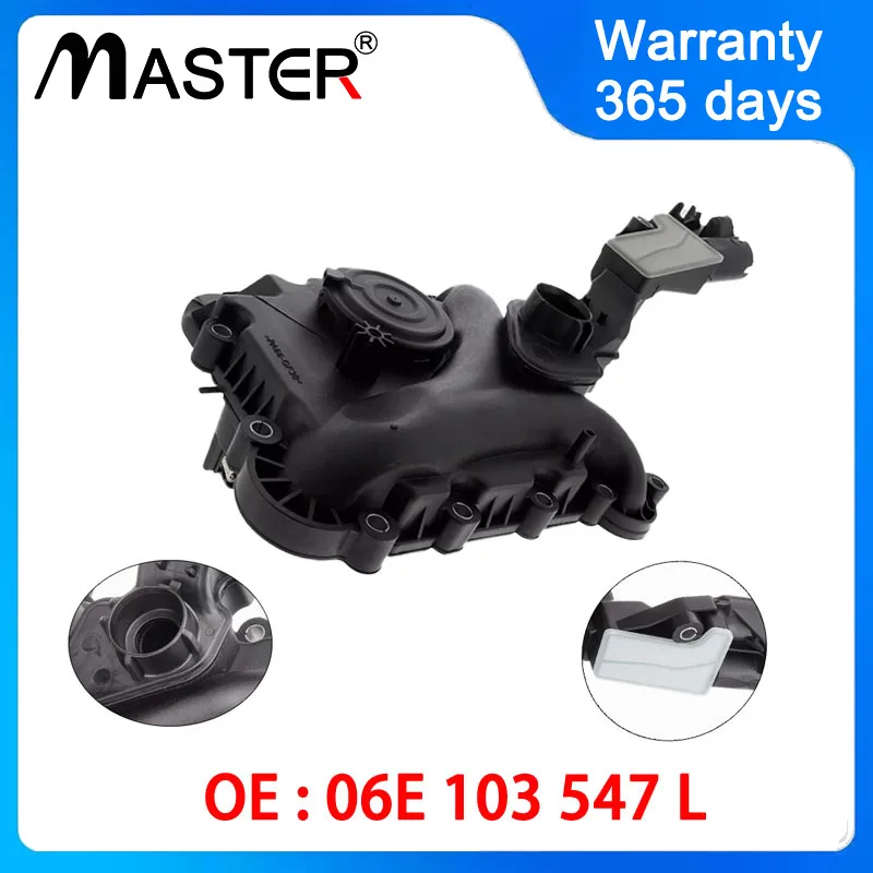 Oil Separator Crankcase Vent Valve 06E103547L 06E103547AK 06E103547AE 06E103547K For AUDI Audi A4 A5 A6 A7 A8 Q7 06E 103 547 L