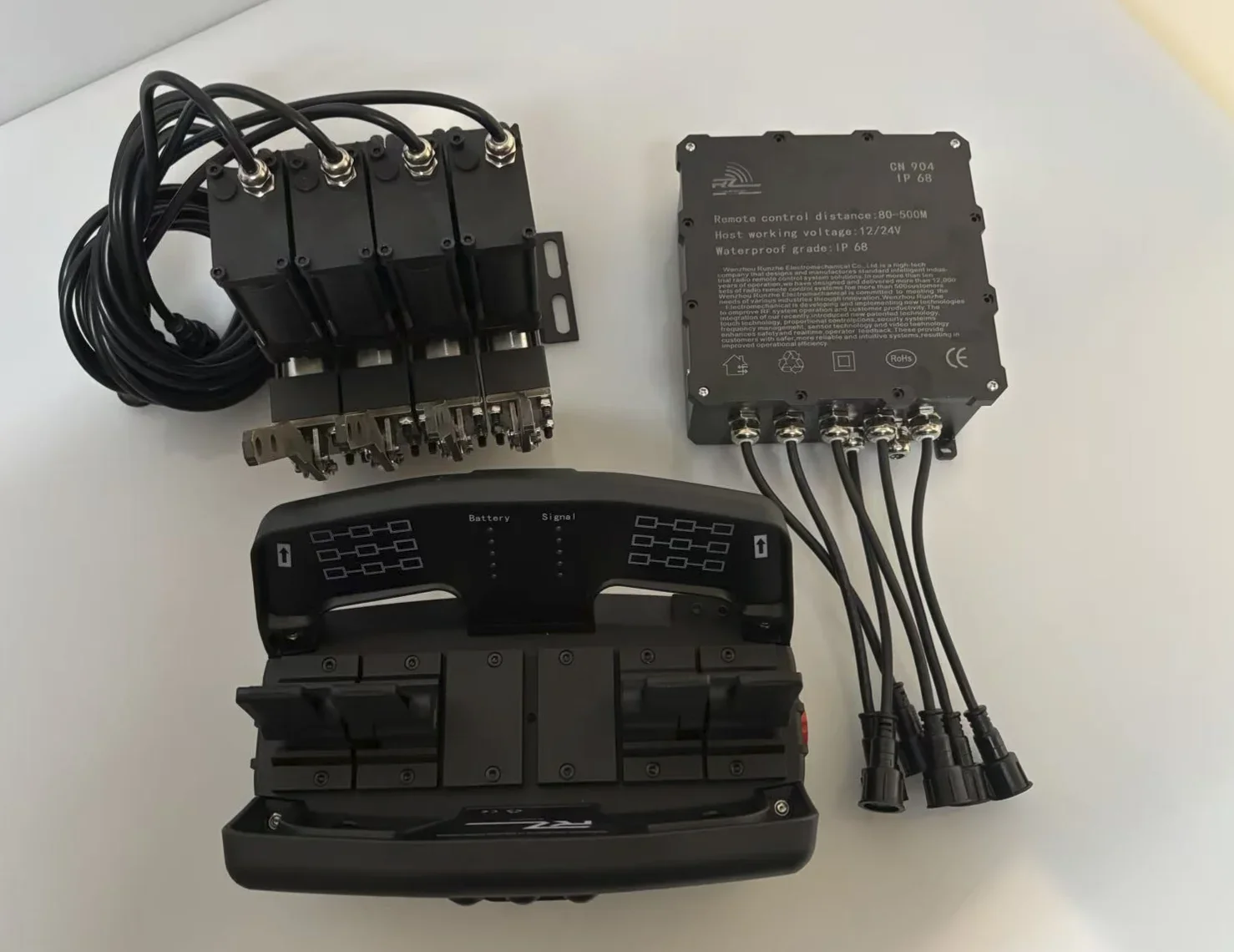 Universal 4 Channel Engineering Machinery Controller Remote Control System For Hydraulic Valve Body 2026 Model