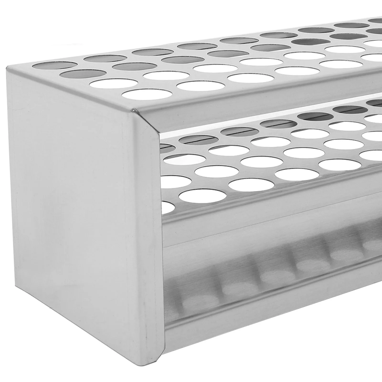 

Test Tube Lab Storage Organizer Sampling Holder Tube Drying Rack Polypropylene Fixed for Laboratory