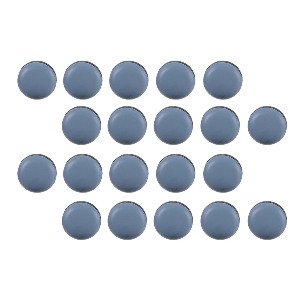 

20 Pcs Moisture-proof Foot Mat Furniture Nail-on Slider Pad Chair Glide Pads Outdoor Tacks Floor Protector Office Table