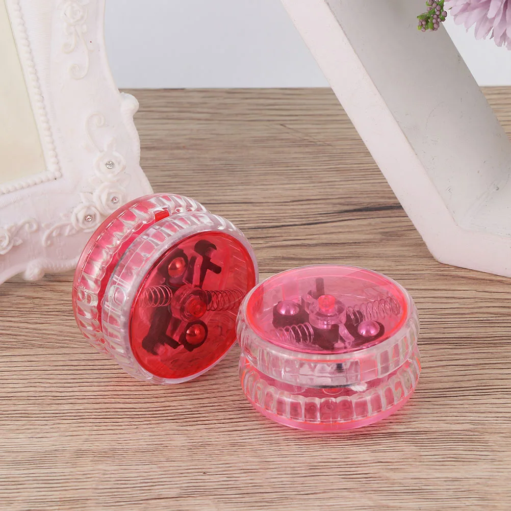 

5pcs Yo-yo Balls Kids Toy Colorful Light Plastic Children Fun Gift Luminous Glow Ball for Kid Hobby