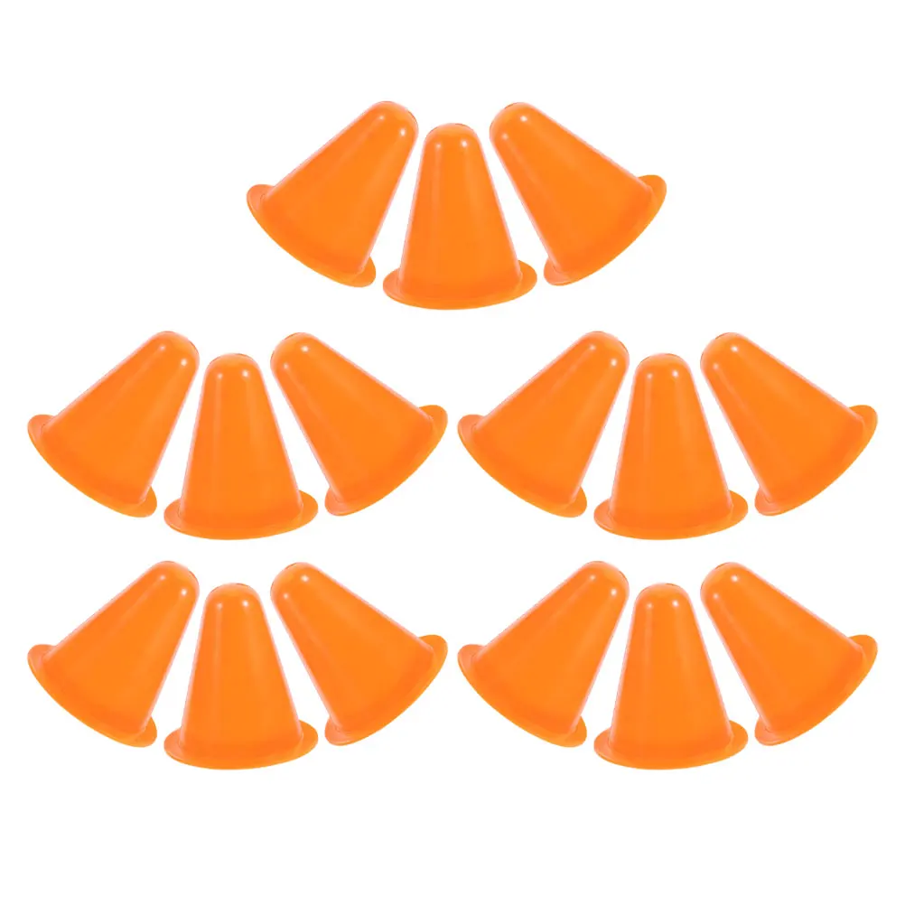 

15 Pcs Roller Skating Pile Cones for Roller-skating Football Agility Training Equipment Basketball