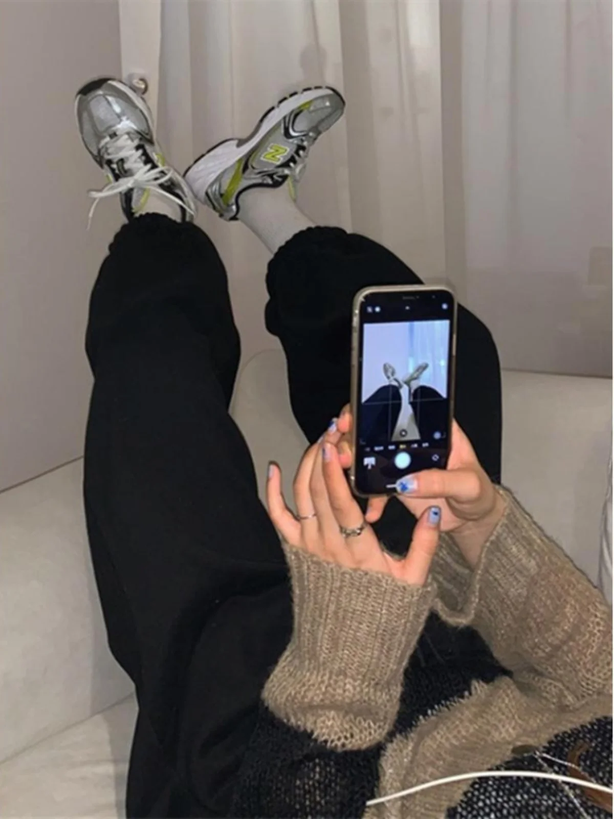 plus Size Fce Lined Thiened Women's Sweatpants Autumn Winter Loose Fit Straight Leg Spor Trousers High Waist Korean Sle