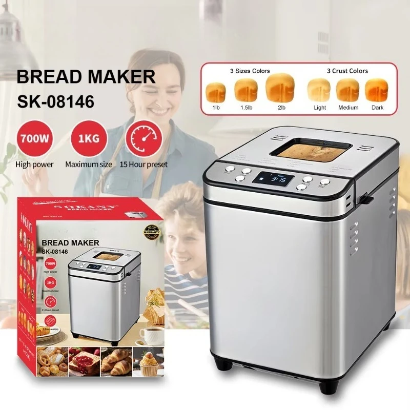 

Multifunctional Household Automatic Bread Machine Household Digital Electric Bread Machine