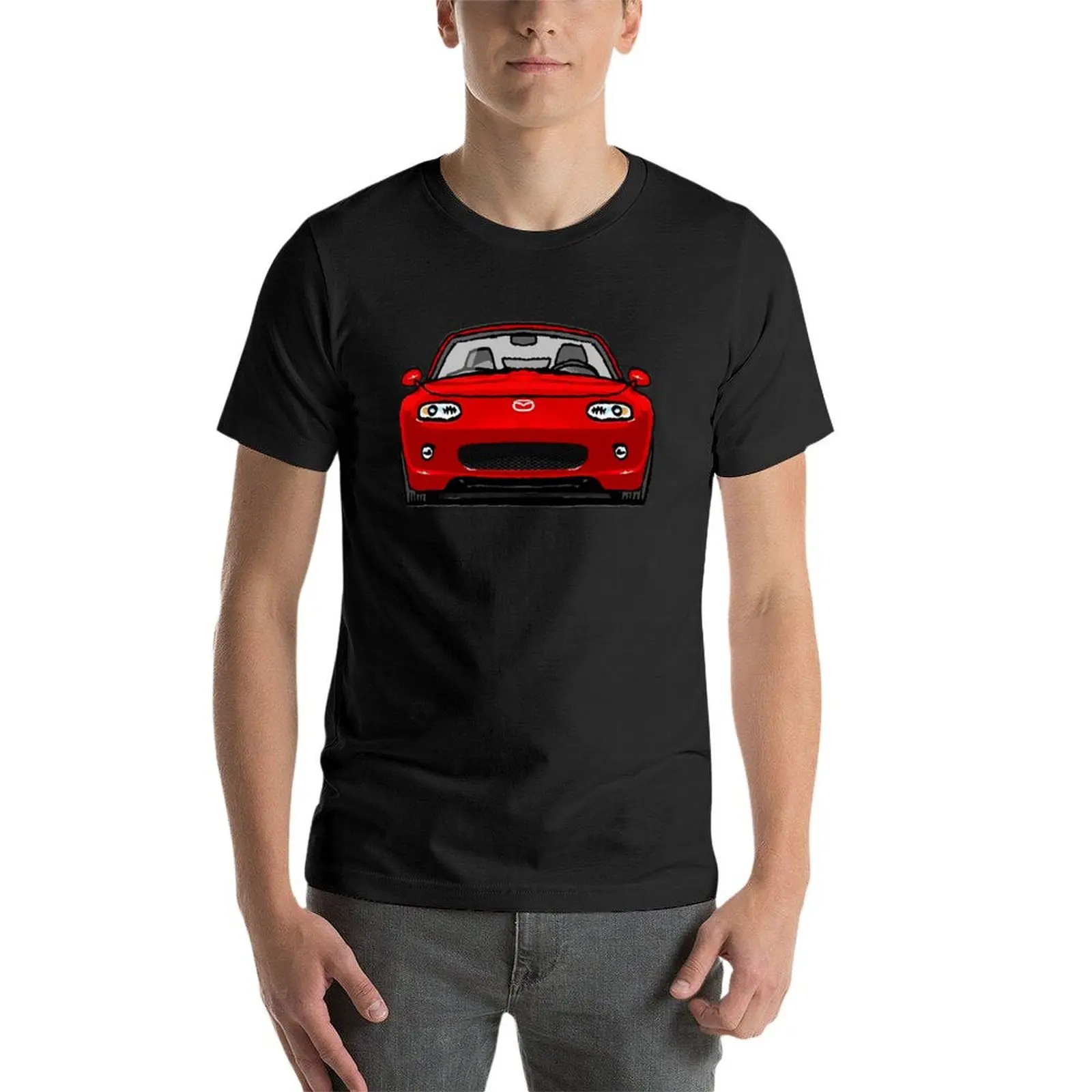 MX5 Miata NC - NC1 Red T-Shirt summer top summer clothes aesthetic clothes designer t shirt men