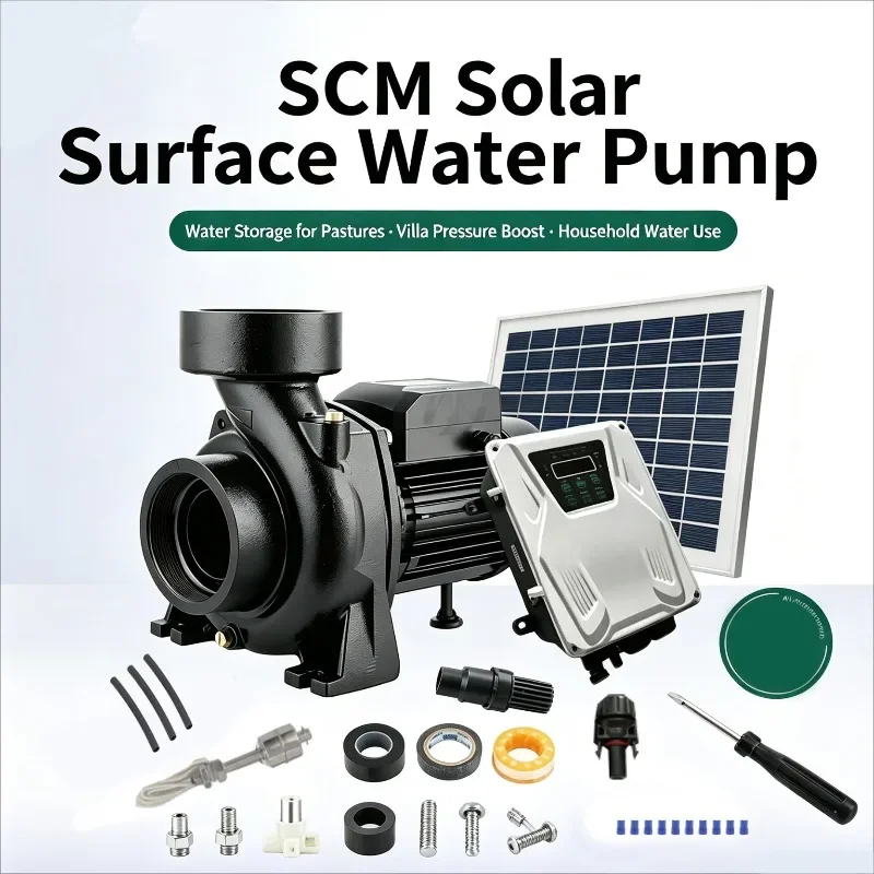Solar Energy Pump, MPPT Solar Automatic Water Pump Solar Booster Pump Solar Water Pumping Circulation Pump