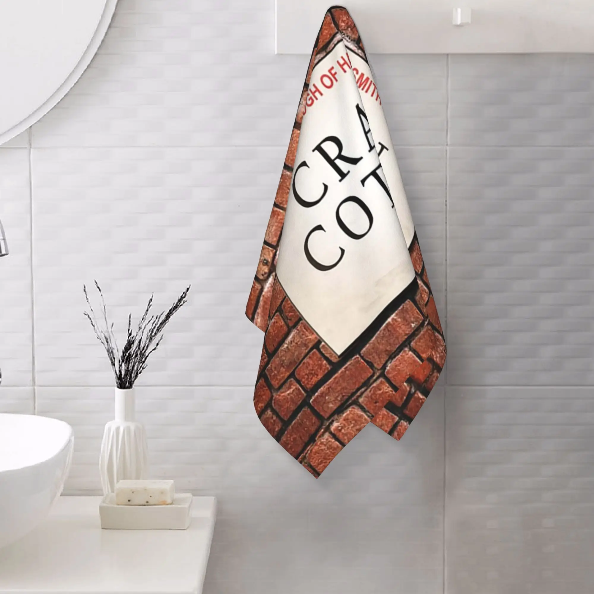 Custom Craven Cottage Fulham SW6 Soft Face Towel Quick Dry Pool Bath Cotton Towels Absorbent Quick