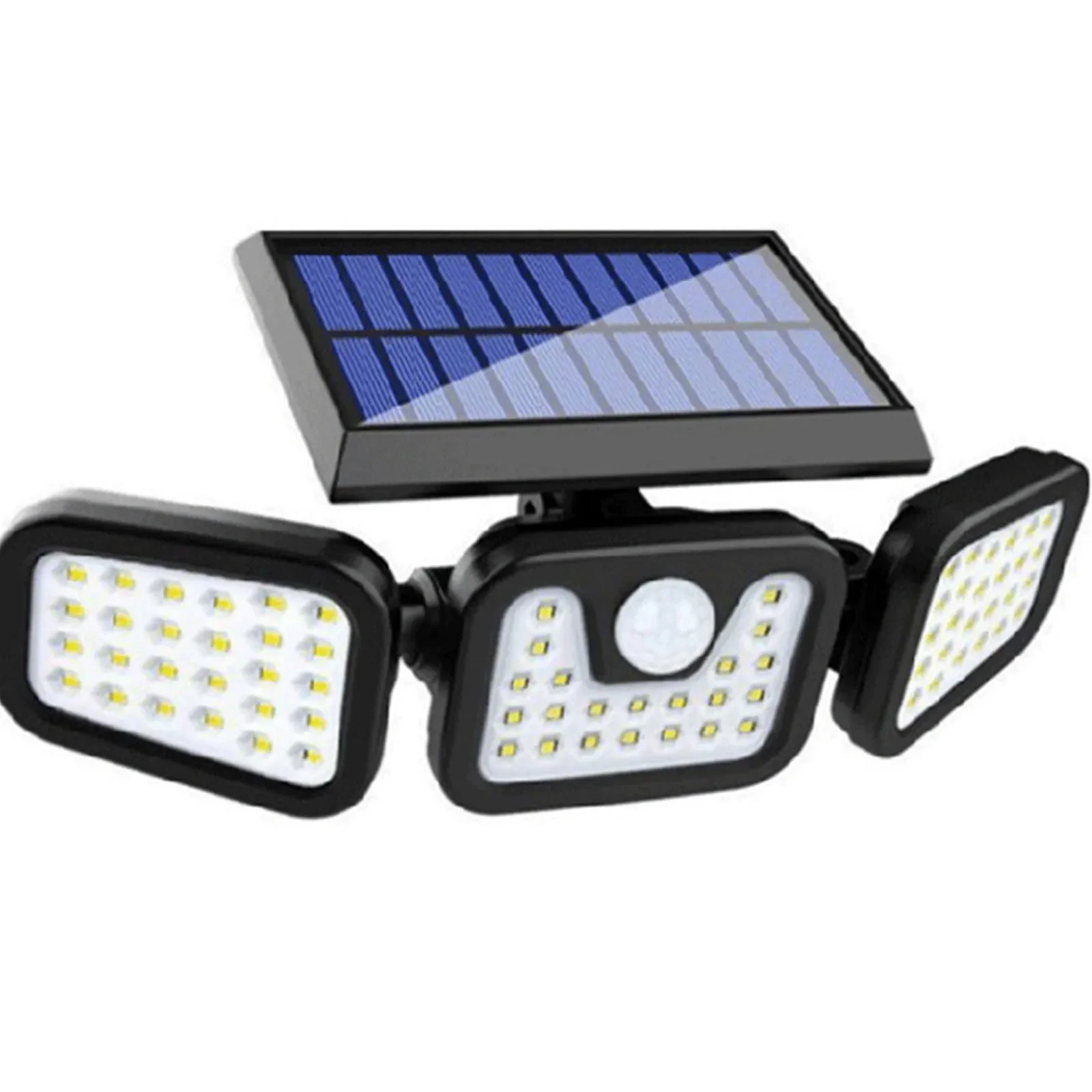 2000LM 74LED Solar Lights Outdoor Motion Sensor Human Induction Adjustable Head IP65 Waterproof Solar Power Wall Lamp Solar Lamp