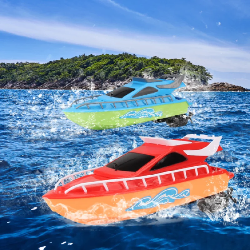 High Speed Boat Easy To Use Remote Control Ship For Kids RC Boat High-speed Electric Children Remote Control Toy