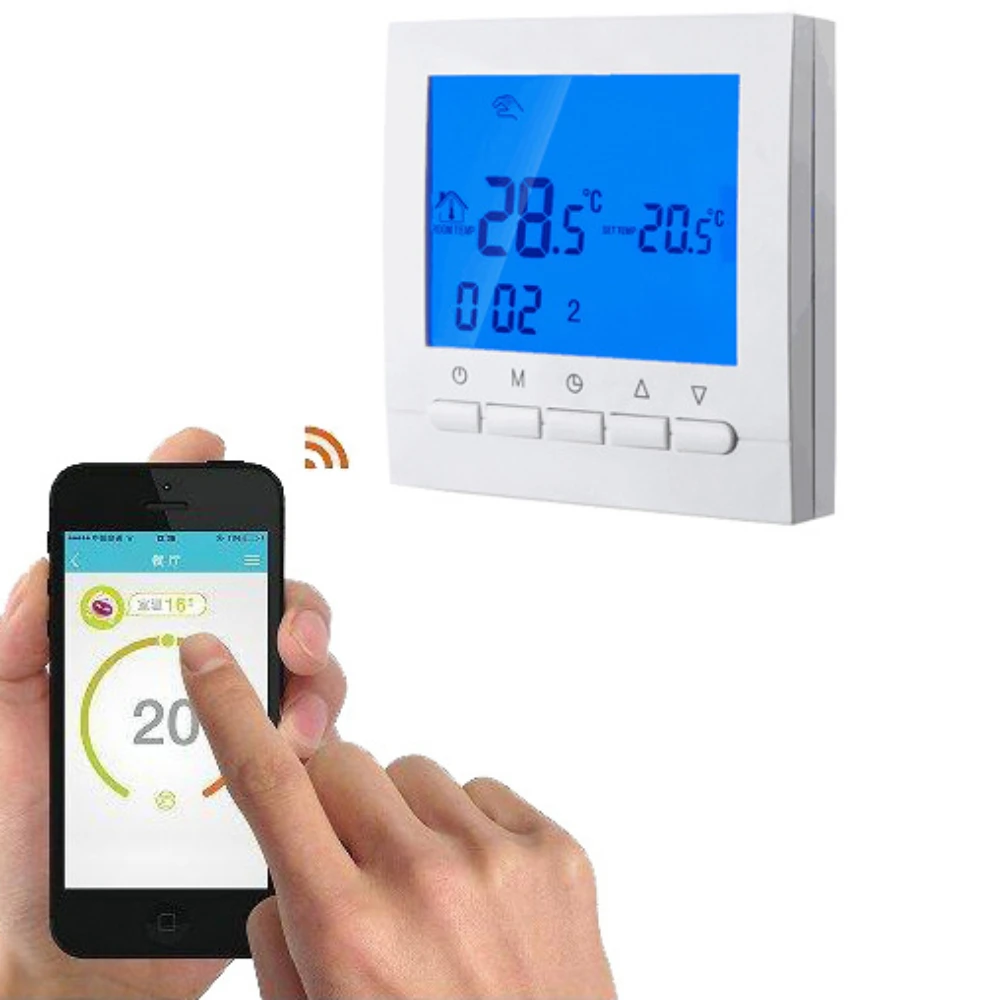 TKFM WiFi Android Apple system mobile phone control room water temperature controller l