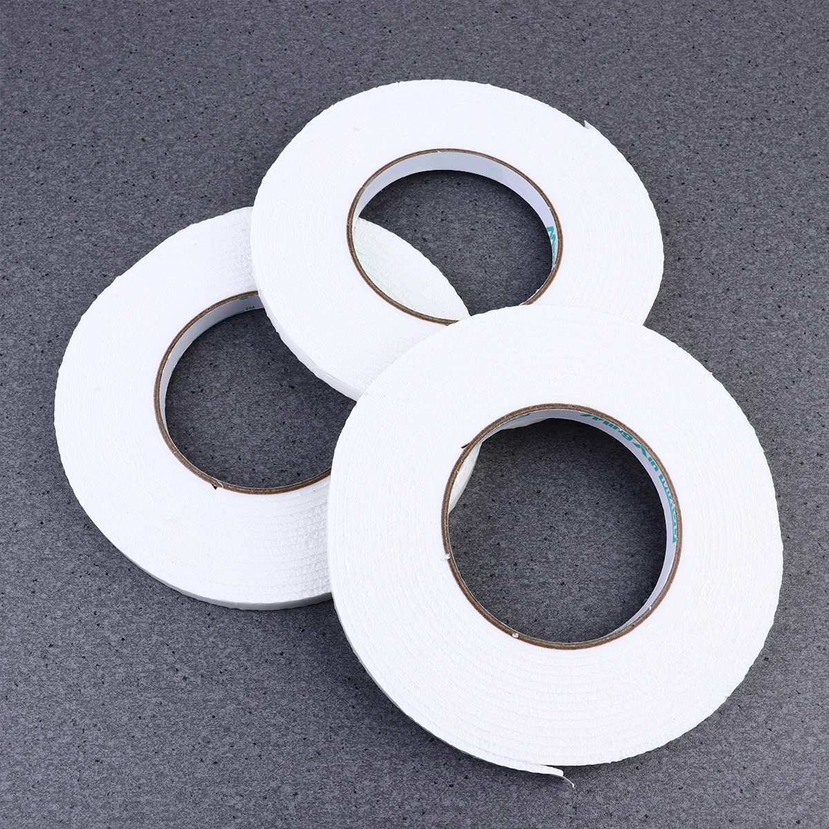 

12 Rolls Double-Sided Foam Tape 1Cm Wide Heavy Duty For Photo Frame Furniture Car Trim Wave Board Window Door Seal Strip Tape