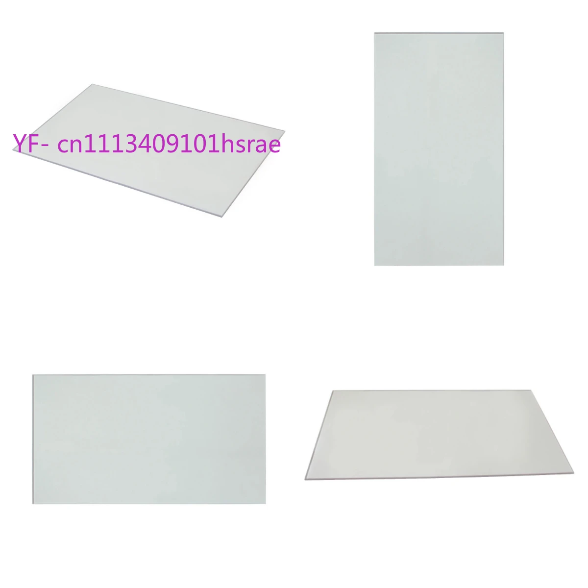 5mm Thick Replacement Ceramic Glass 1Pcs for Pellet Stove Fireplace Oven Wood Gas Stove Door