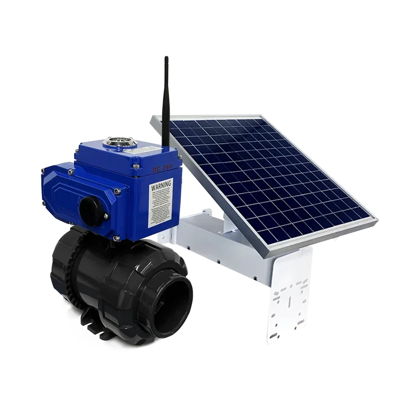 

5inch Solar Valve Controller Automatic Irrigation For Agriculture Greenhouse Intelligent Solenoid Valve Controller