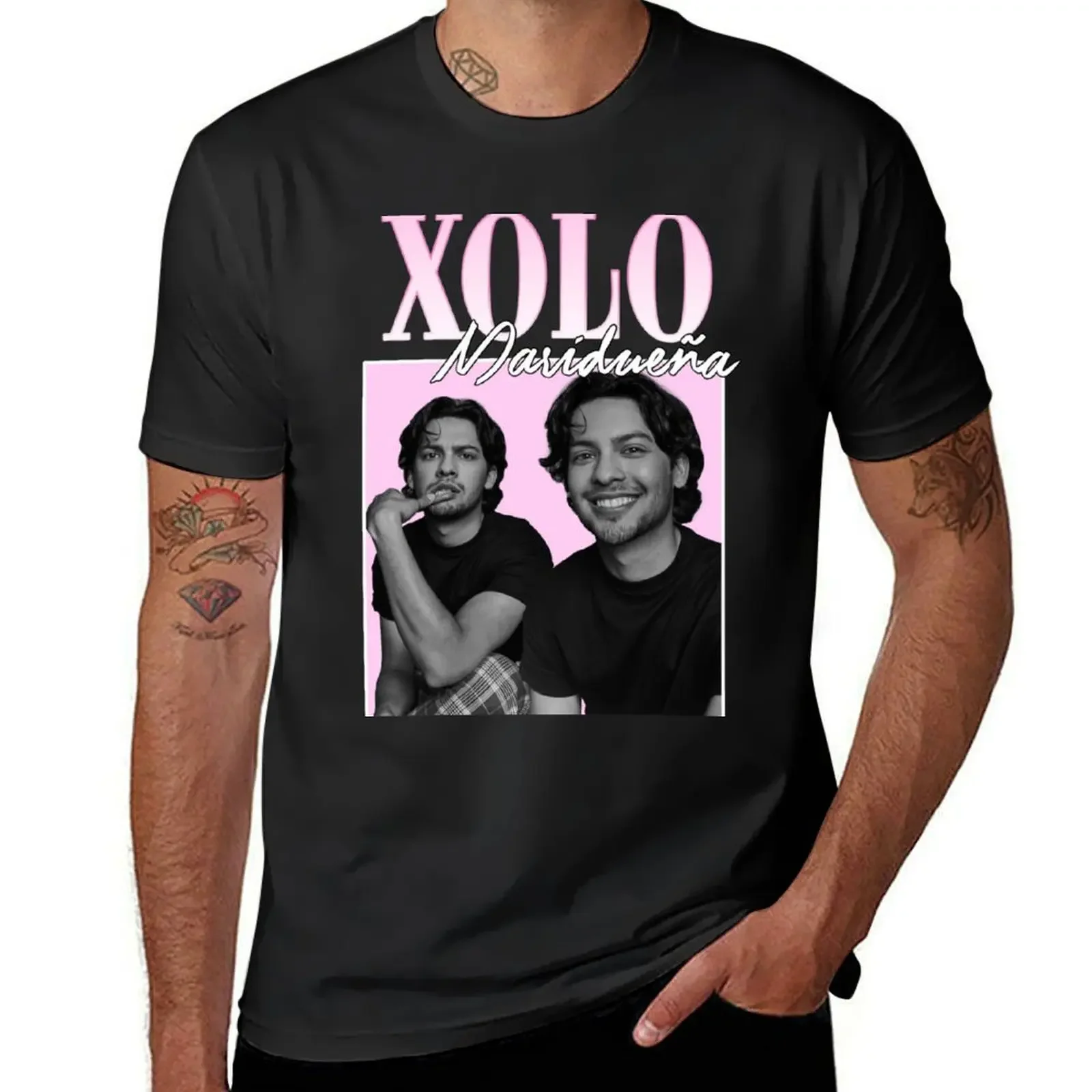 Xolo Maridue?a vintage style T-Shirt aesthetic clothes summer tops clothing for men