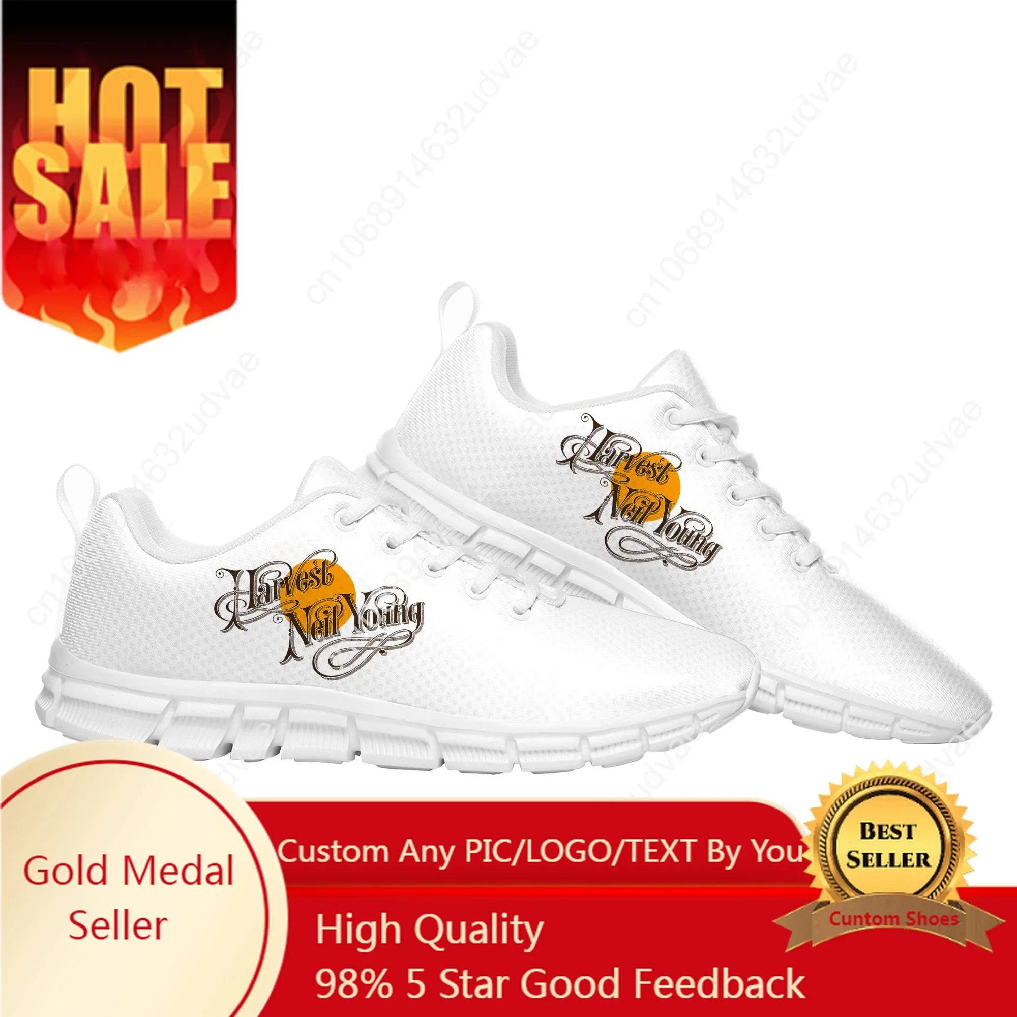 

Neil Young Sports Shoes Mens Womens Teenager Customized Sneakers DIY Casual Custom Made Shoe High Quality Couple Shoes