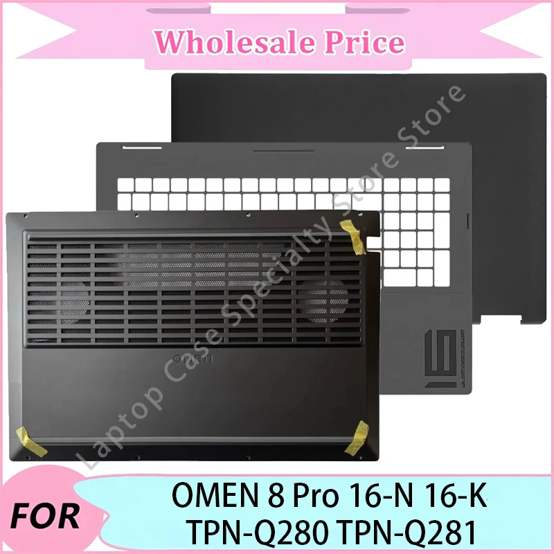 

Новые запчасти для OMEN 8 Pro 16-N 16-K TPN-Q280 TPN-Q281: корпус/задняя крышка для ноутбука/верхняя часть корпуса (пальмрест)/нижняя часть корпуса