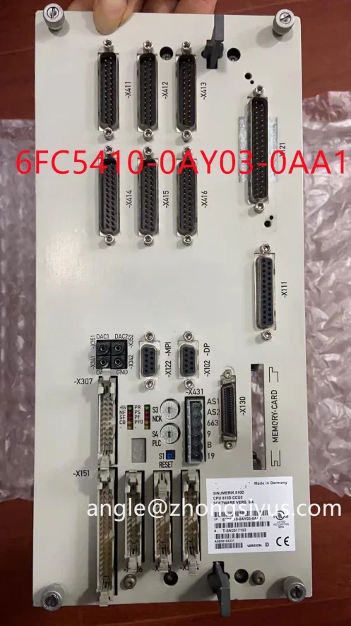 6FC5410-0AY03-0AA1 SINUMERIK 810DE CCU3 module  6FC5410 0AY03 0AA1