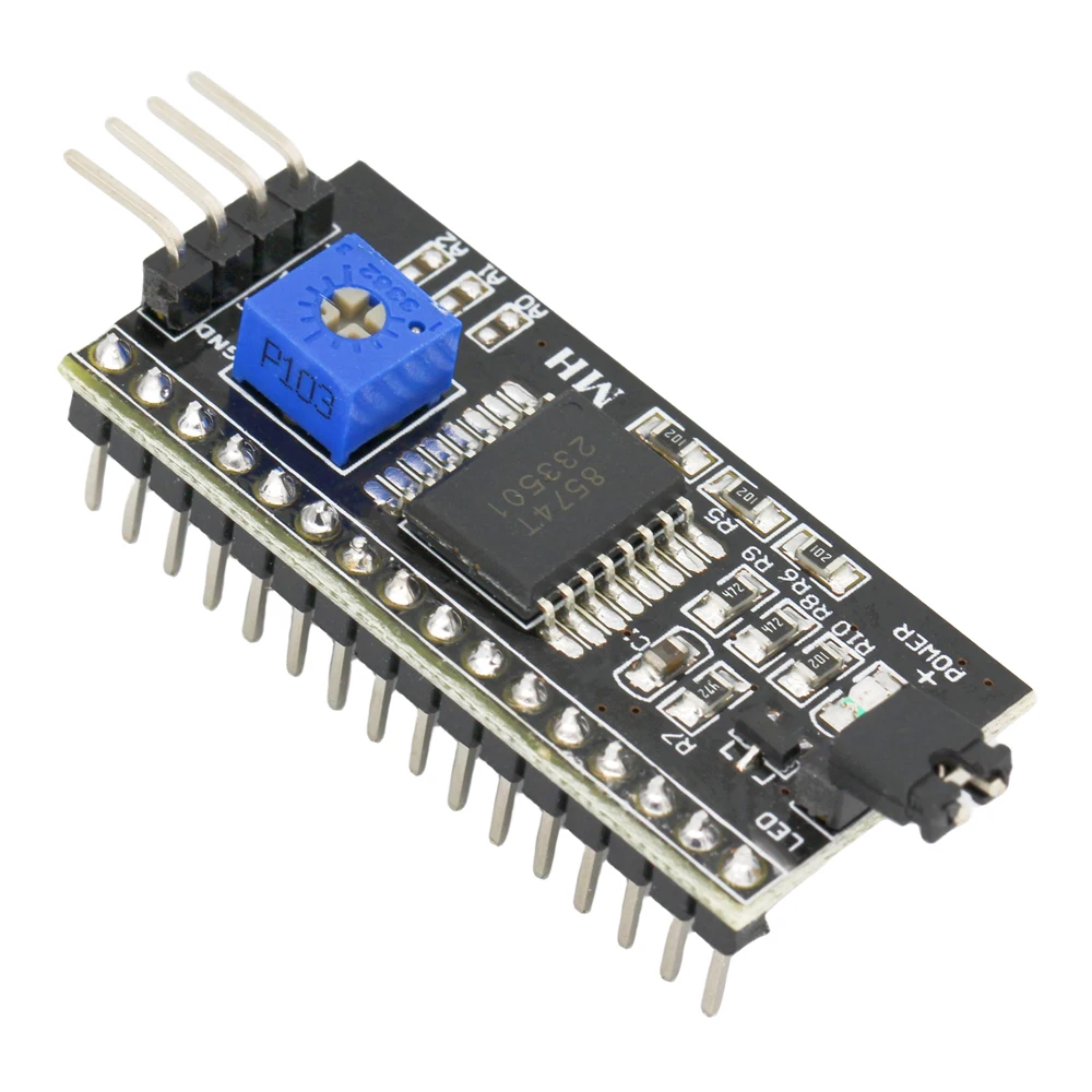 IIC I2C TWI SPI porta scheda di interfaccia seriale modulo convertitore adattatore LCD PCF8574 LCD1602 1602 2004 piastra adattatore per Arduino