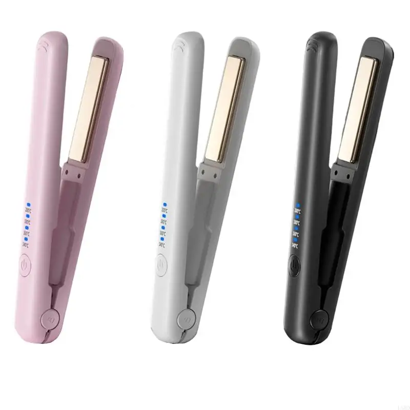 L5BD Wireless and Rechargeable Hair Iron 4 Heat Levels Hair Styling Tool PET Texture