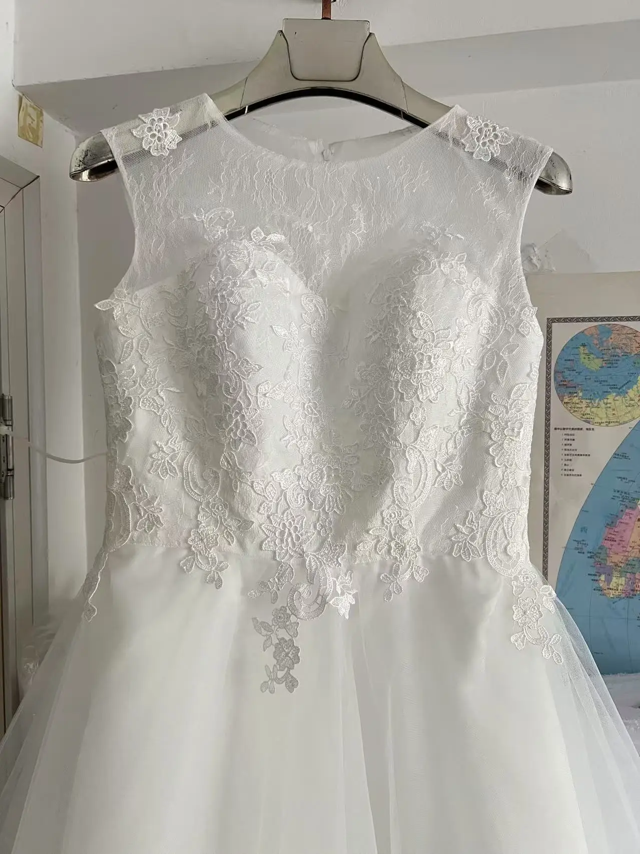 Customized Sexy Simple Lace  Short Beach Bohemian Boh Wedding Bride Dresses Gowns Short  Appliques wedding dress image 3