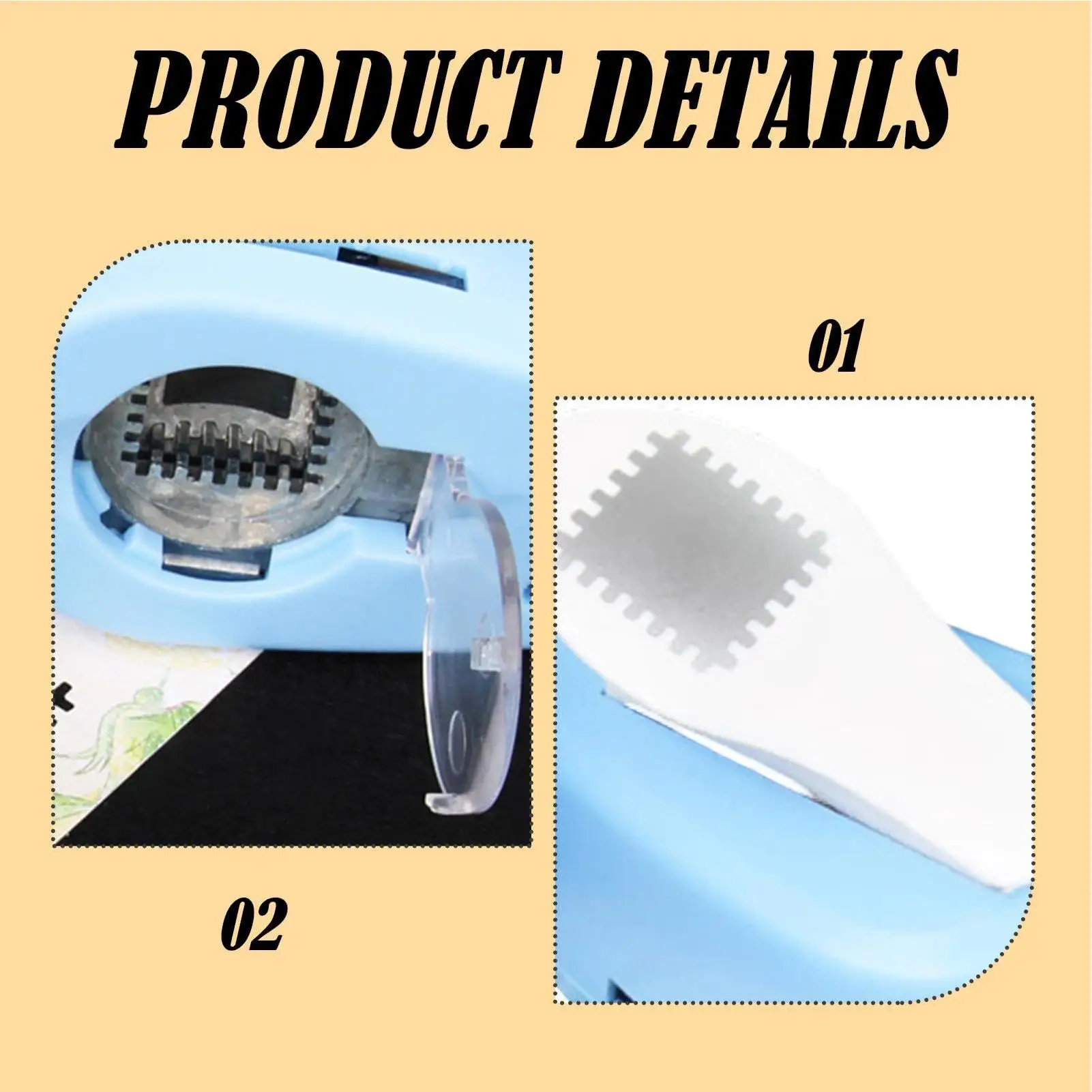 Mini Stamp Shape Craft Punch Embosser Multipurpose Scrapbooking Paper Cutter For Christmas Holiday New Year Parties DIY Projects