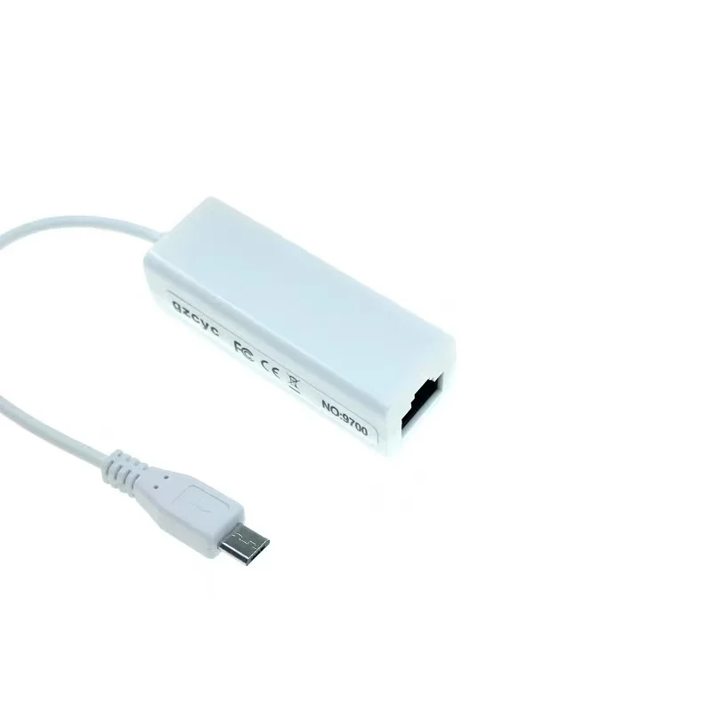 Aplicable al convertidor de cable de red con cable Raspberry Pi Zero usb a tarjeta de red Gigabit Ethernet rj45