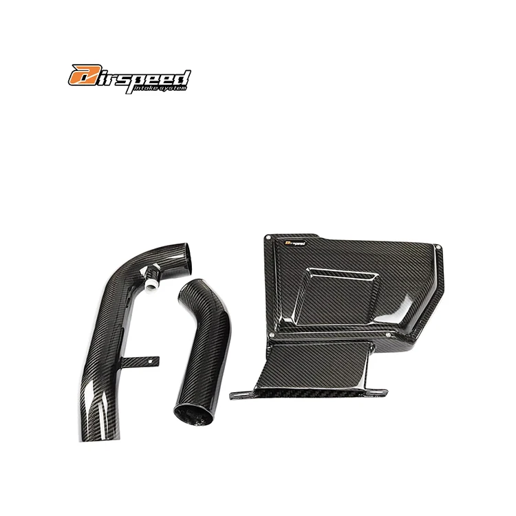 Airspeed Brand  100% Dry Carbon Fiber Cold Air Intake System Kits For VW EA888 mk6 gti 2.0T