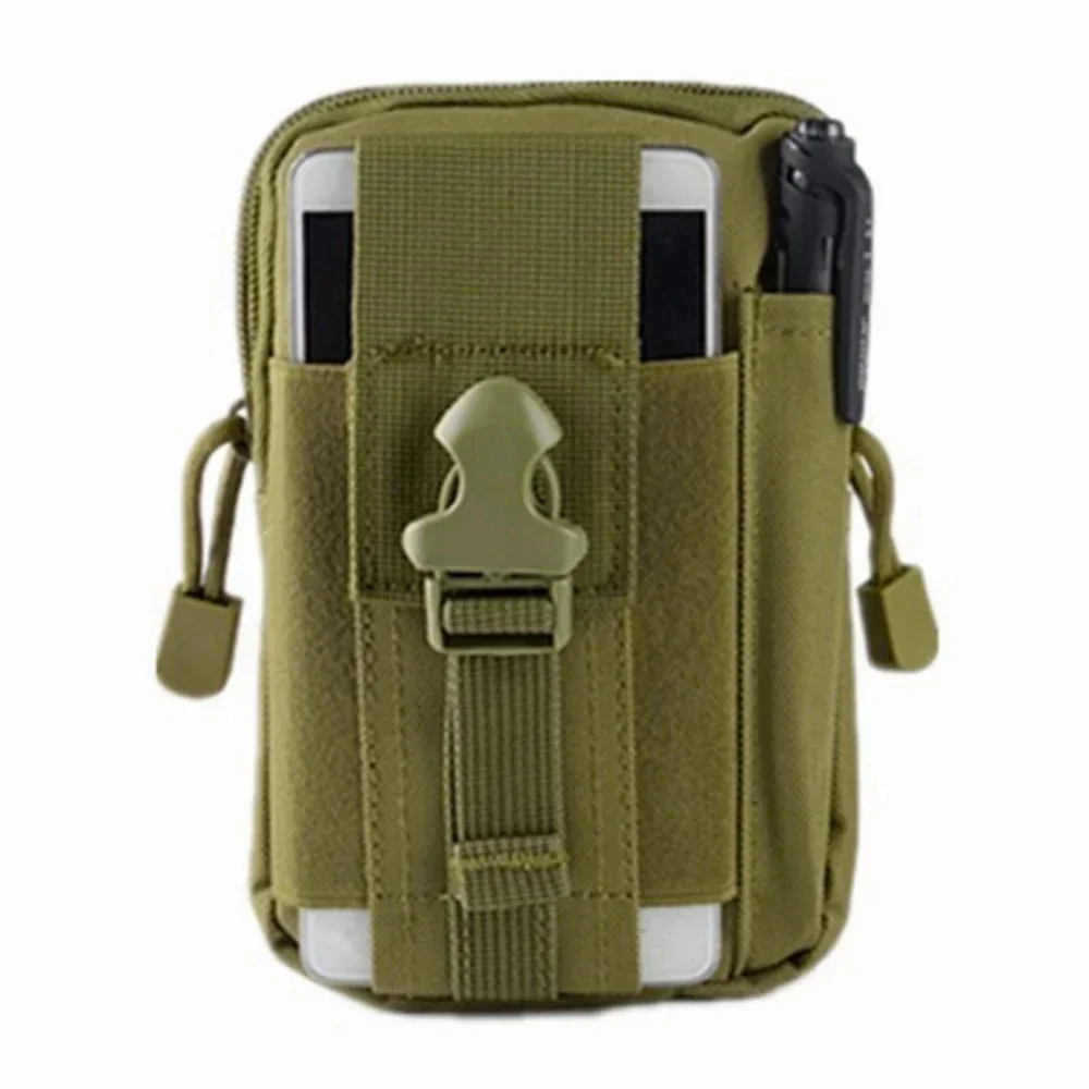 Men Fanny Waist Pack Belt Bag Purse Molle Accessory   Outdoor Sport Pouch Male Cell Mobile Phone Case Cover Bags