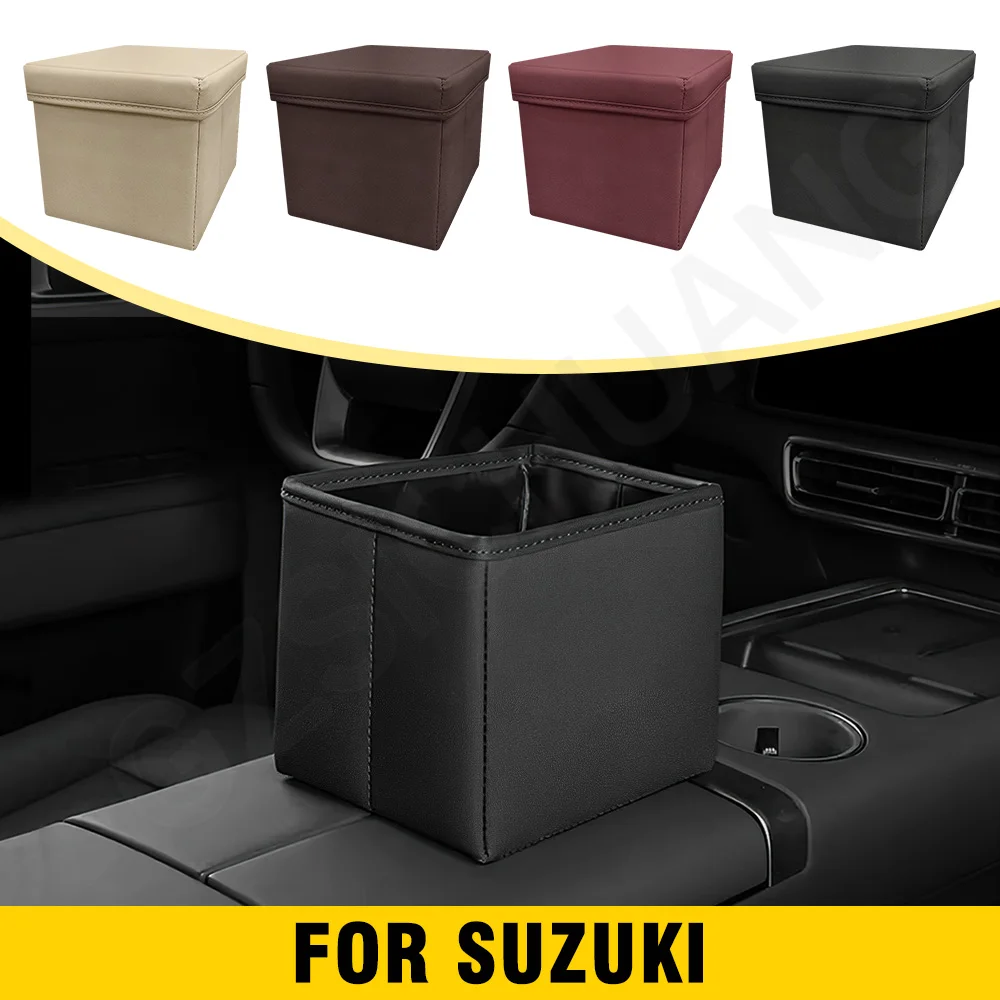 

Car Garbage Bin Foldable Waterproof Trash Can For Suzuki Vitara Jimny Sierra JB64 JB74 JB43 JB23 JB33 JB53 Interior Accessories