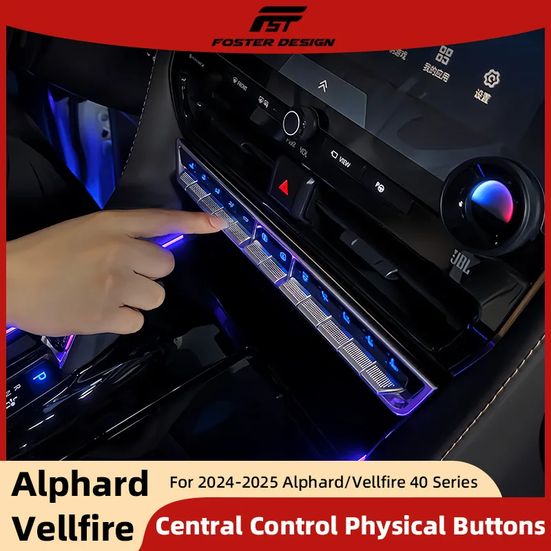 

Smart Center Control Physical Buttons for Alphard Vellfire 40 Series Multi Function Control Buttons Car Accessories