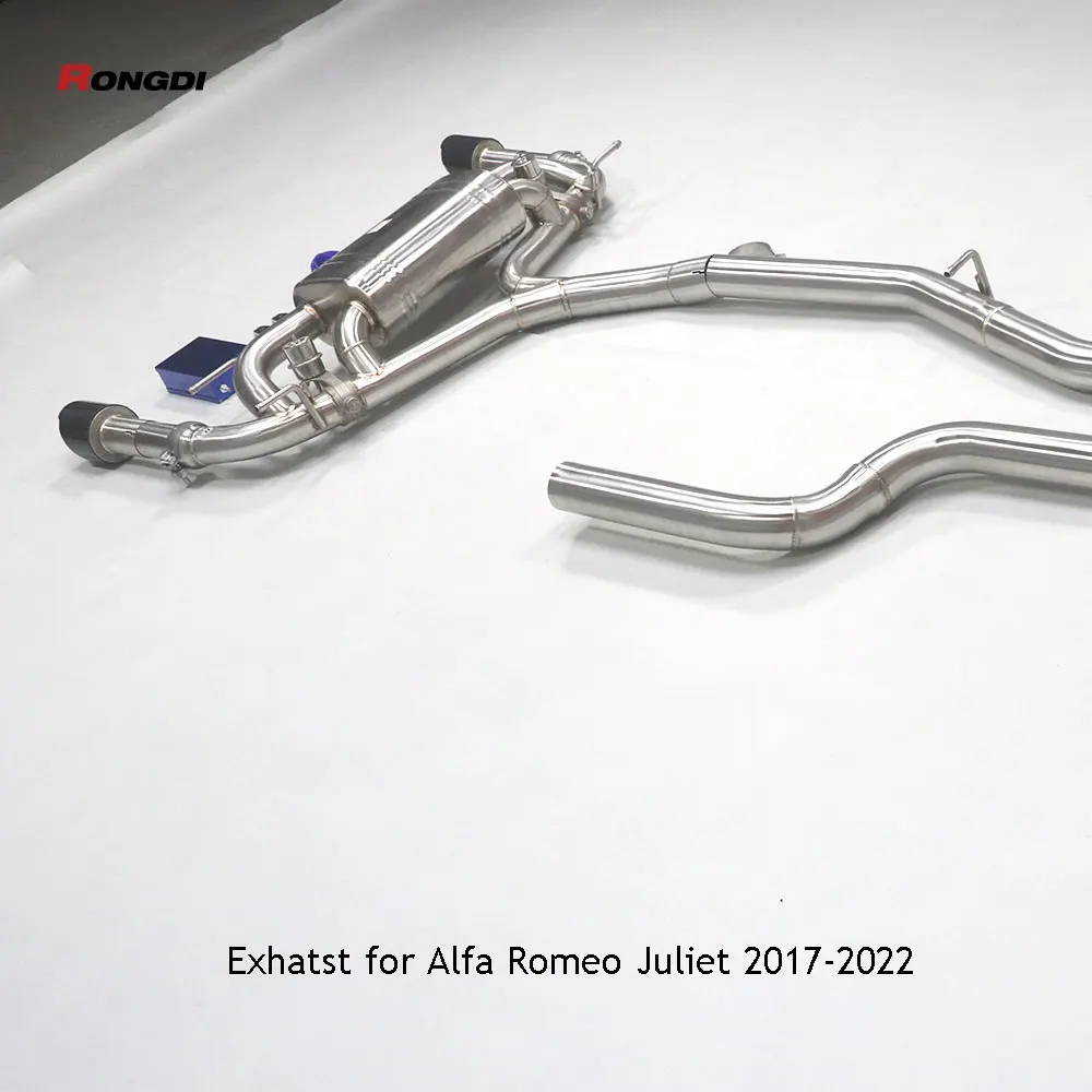 

Modification High-Performance Catback Muffler Exhaust System for Alfa Romeo 2.0t 304 Stainless Steel Sporty Design, Unmatched S