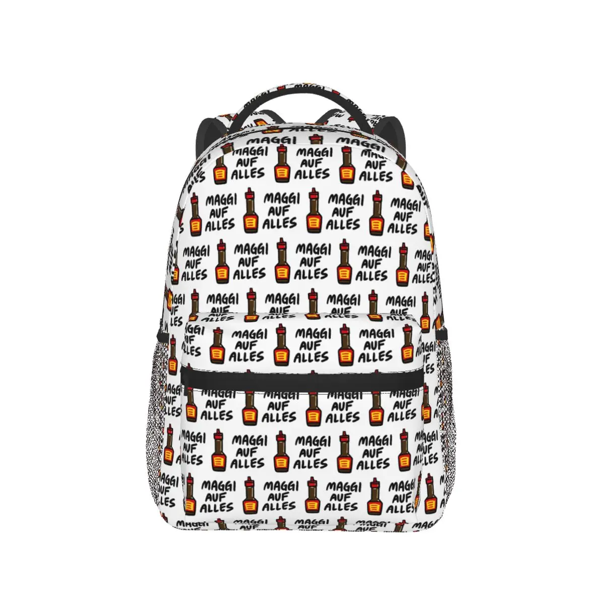 

Maggi Auf Alles (Deutsch) Backpack Hot Sale Daypack Large Capacity Boys Girls BookBag School Bag Shoulder Bags for Men Women